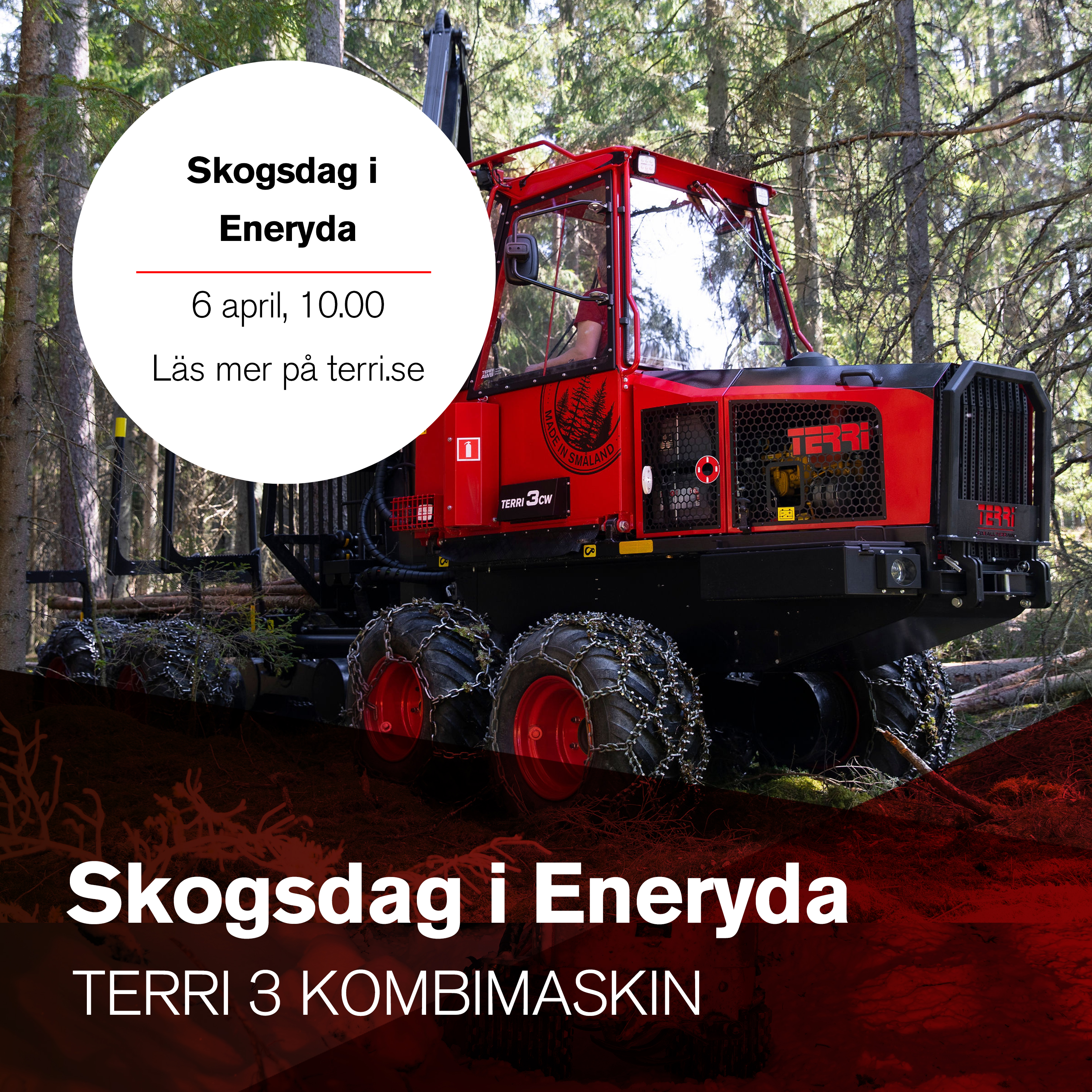 LRF Skogsdag, 6 april 2024, Fölshult Eneryda