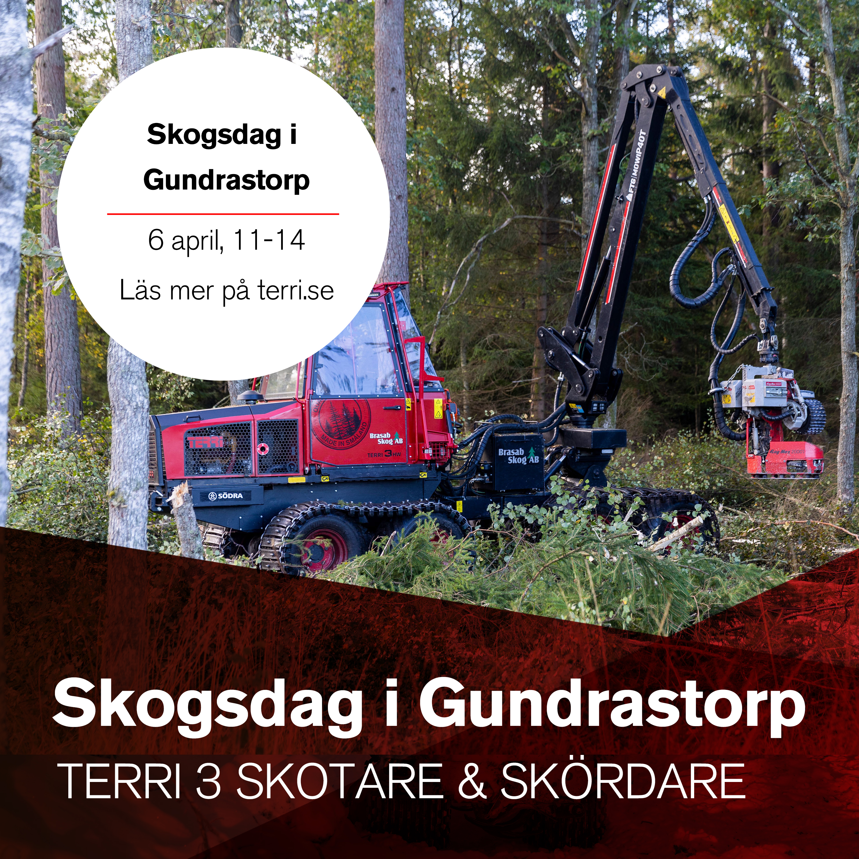 LRF Skogsdag, 6 april 2024, Gundrastorp